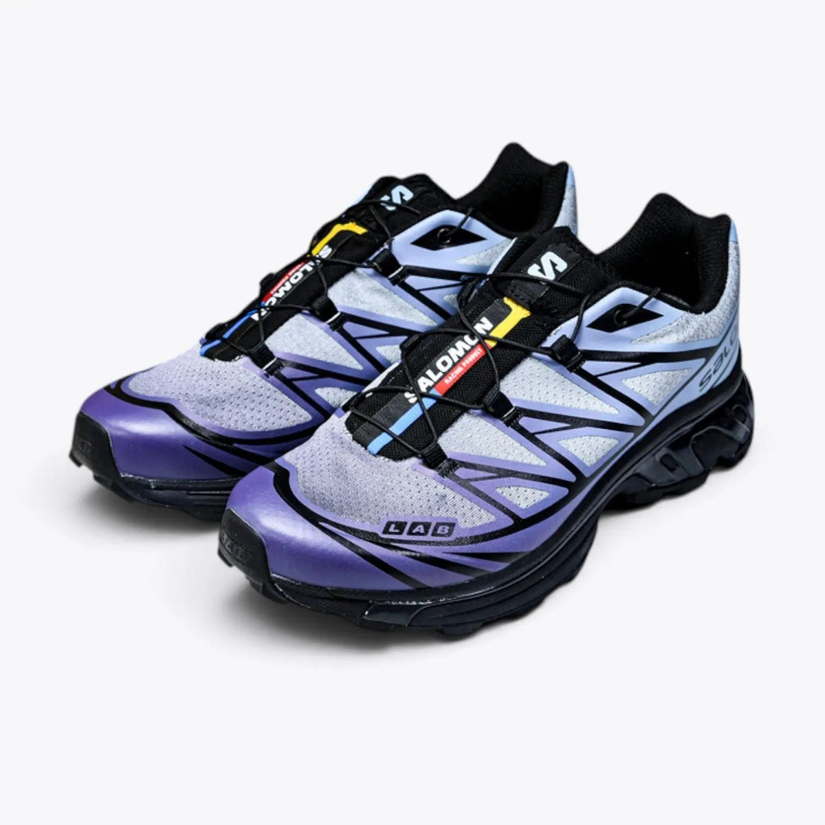 Salomon S/LAB XT-6 Softground LT ADV – Vanilla / Vapor Blue / Imperial Blue | Dual-Density EVA Pronation Control Wet Traction Contagrip Trail Sneaker