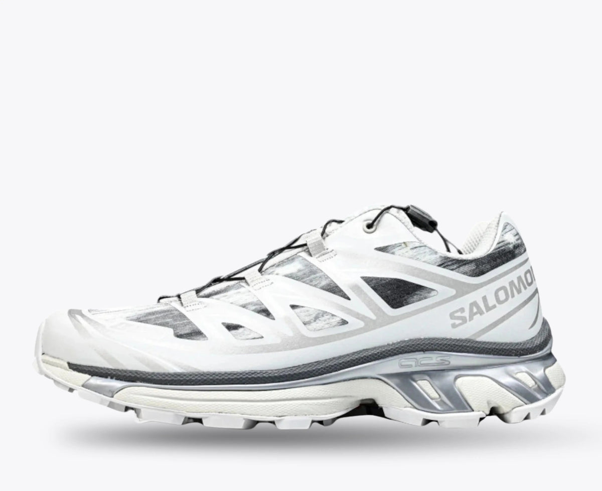 Salomon S/LAB XT-6 Softground LT ADV – White / Vapor Blue | Dual-Density EVA Pronation Control EndoFit Wet Traction Contagrip