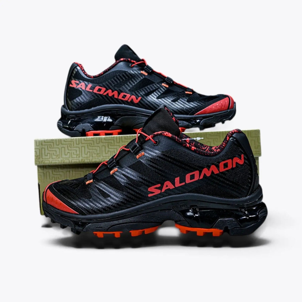 Salomon XT-4 OG – Fiery Red / Black | ACS Skeleton Mud Contagrip QuickLace 2012 OG Trail Sneaker