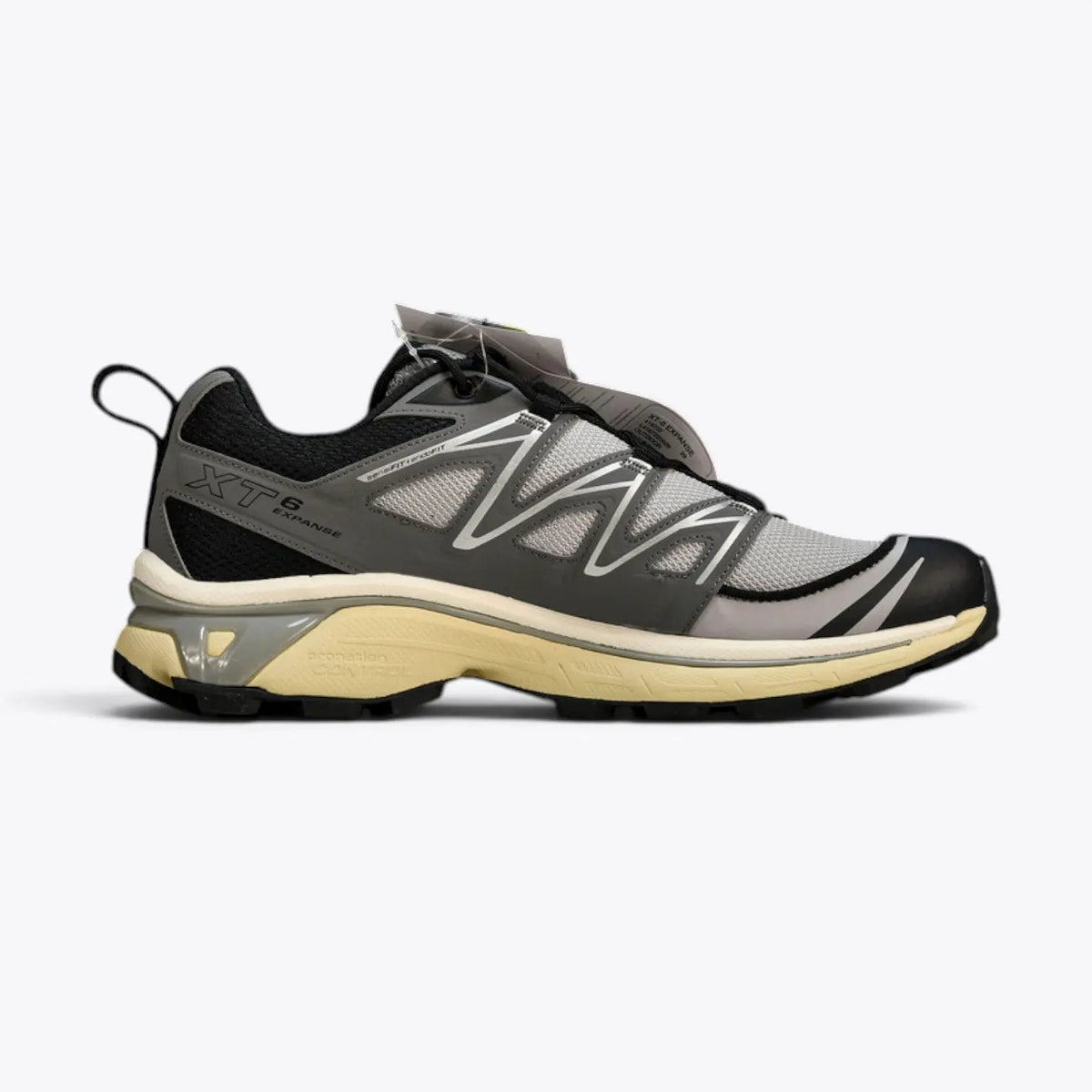 Salomon XT-6 Expanse – Alloy / Quiet Shade / Black | EnergyCell EndoFit sensiFIT Mud Contagrip Trail Sneaker