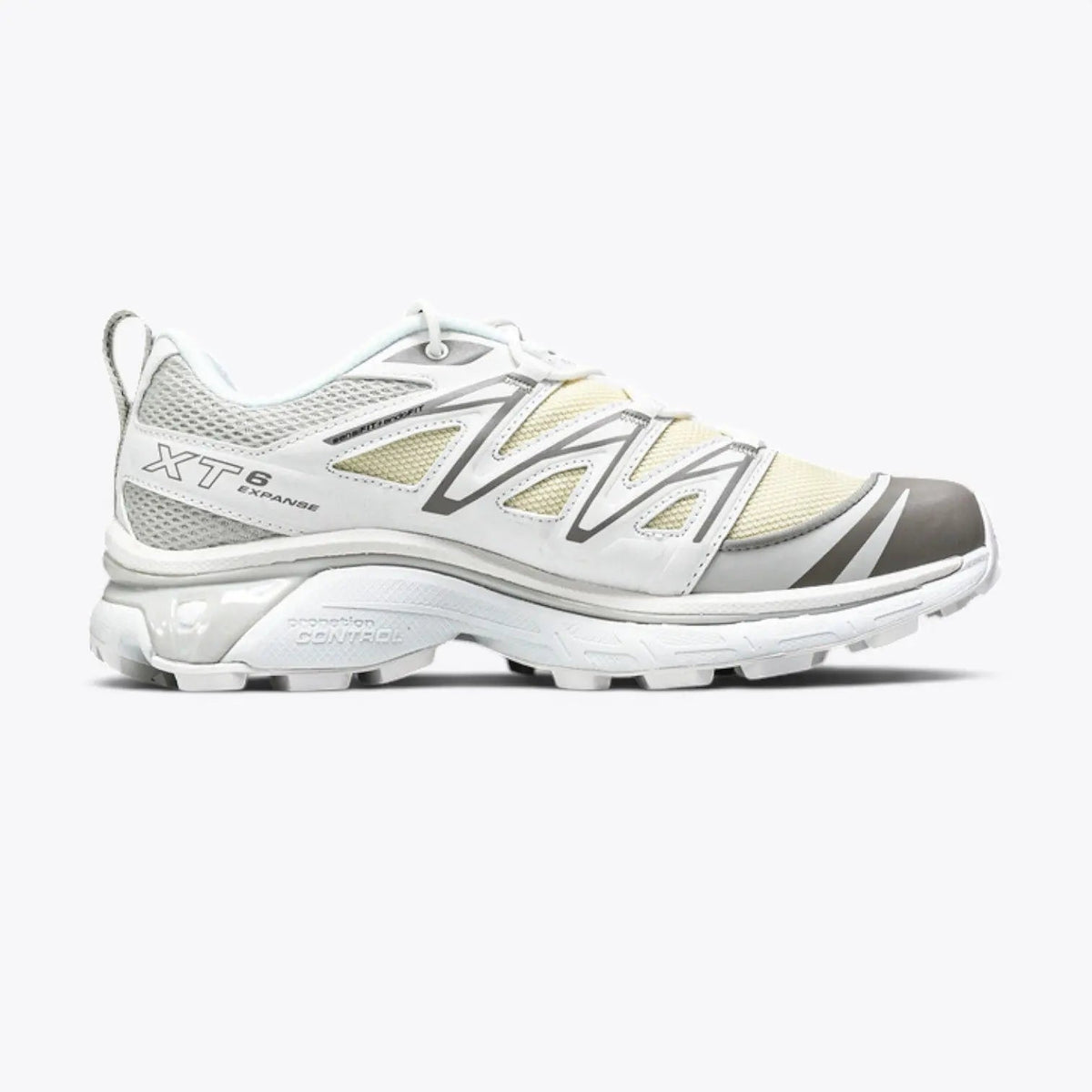 Salomon XT-6 Expanse – Vanilla Ice / White / Alloy | AC2 EndoFit sensiFIT Contagrip Gorpcore Sneaker