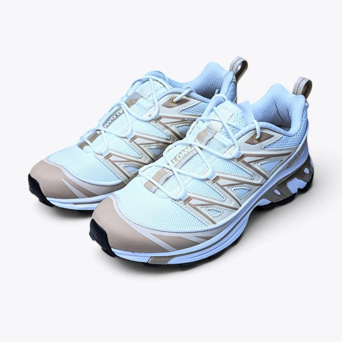 Salomon XT-6 Expanse – White / Bleached Sand / Dusky Orchid | EnergyCell EndoFit sensiFIT Mud Contagrip Artisan Gorpcore Trail Sneaker