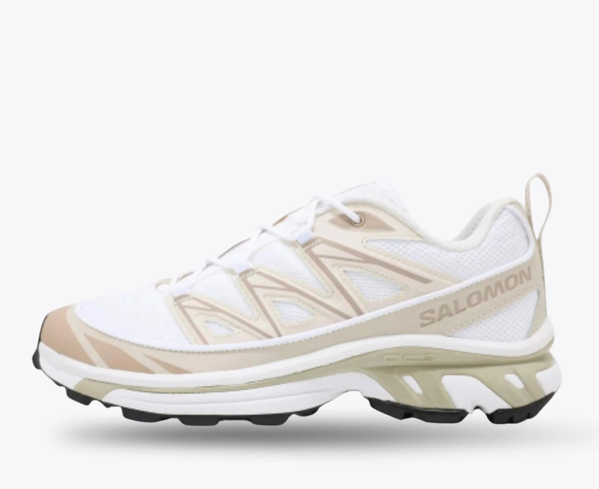 Salomon XT-6 Expanse – White / Bleached Sand / Dusky Orchid | EnergyCell EndoFit sensiFIT Mud Contagrip Artisan Gorpcore Trail Sneaker