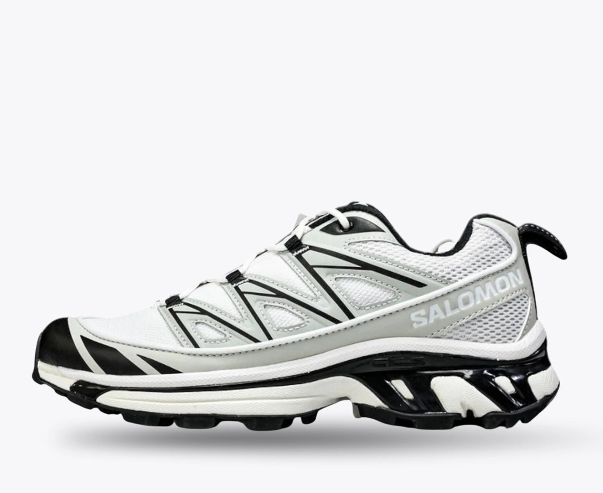 Salomon XT-6 Expanse – White / Metal / Black | AC2 Pronation Control Quicklace Contagrip Outdoor Urban Trail Sneaker