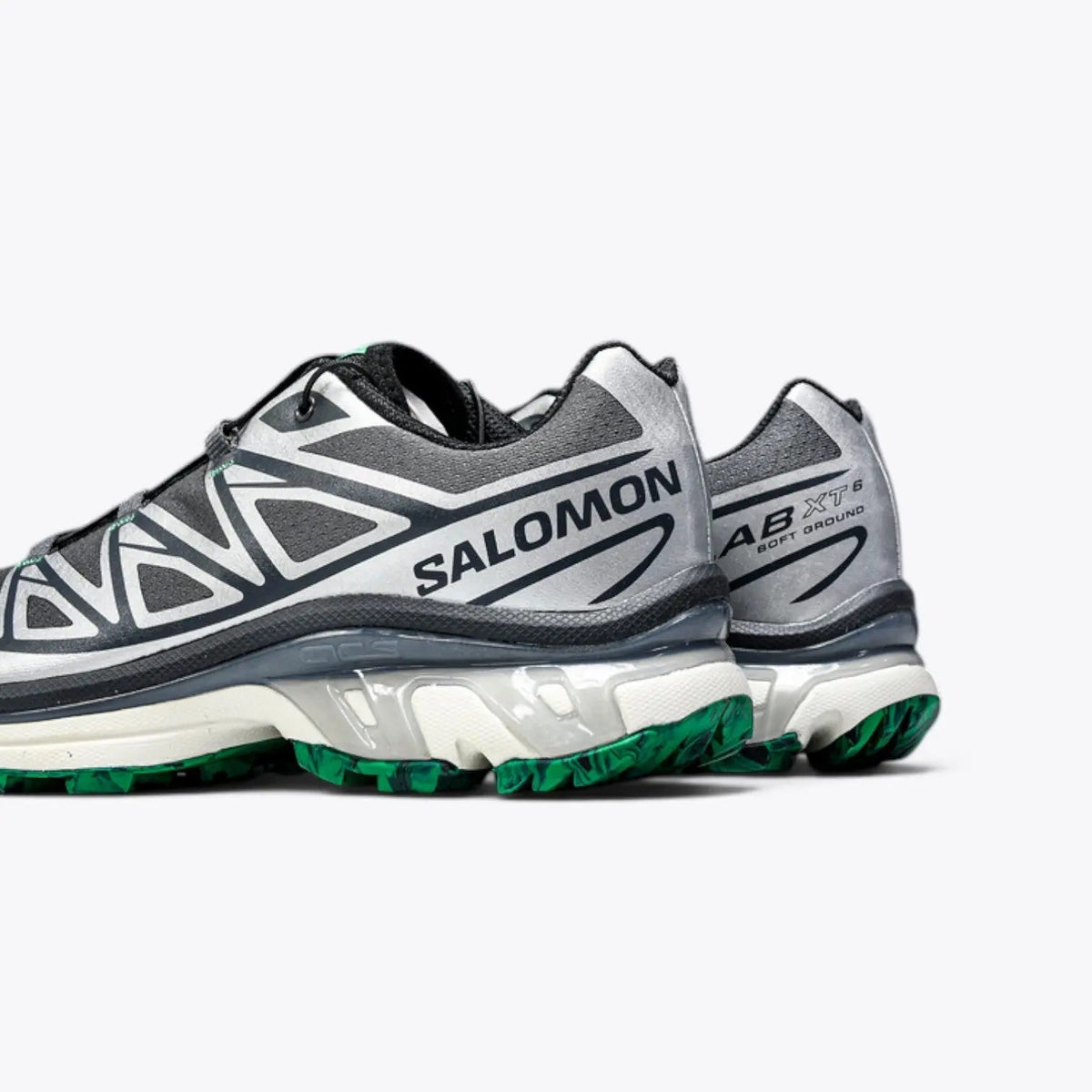 Salomon XT-6 GORE-TEX × END. – Asphalt / Emerald | 20th Anniversary GORE-TEX Translucent Emerald Outsole Collab