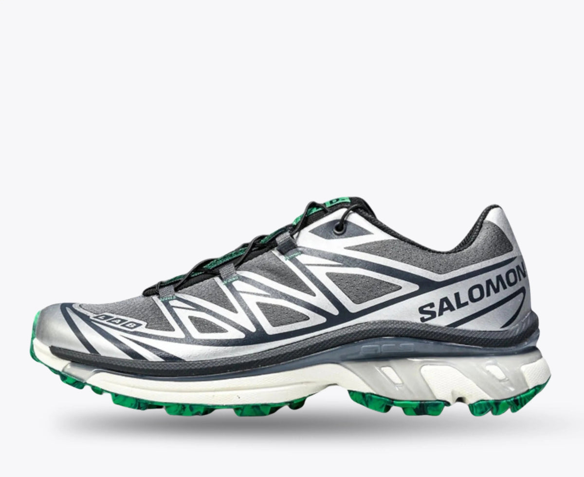 Salomon XT-6 GORE-TEX × END. – Asphalt / Emerald | 20th Anniversary GORE-TEX Translucent Emerald Outsole Collab
