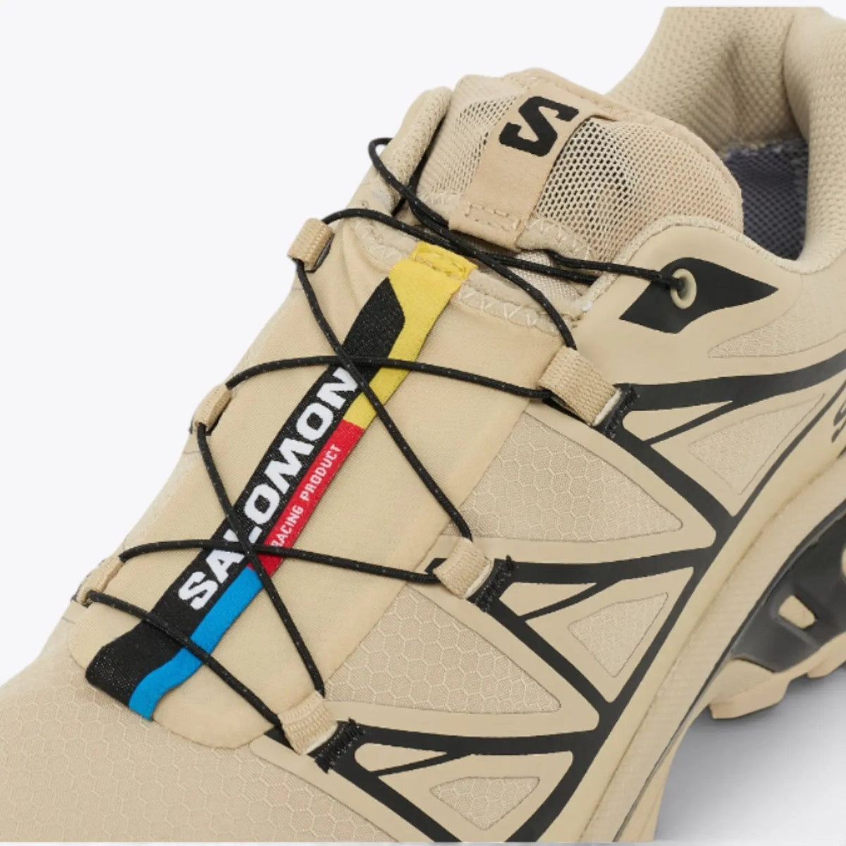 Salomon XT-6 GORE-TEX – Safari / Black | PFC-Free Waterproof EnergyCell Trail Sneaker