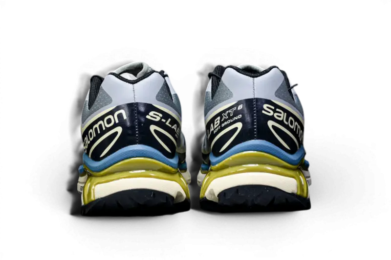Salomon XT-6 – Lunar Rock / Alloy / Sulphur Spring | ACS + EndoFit + Mud Contagrip Trail Sneaker