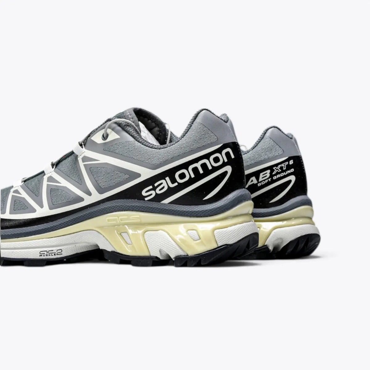 Salomon XT-6 RECUT – Monument / Phantom / Vanilla Ice | 10th Anniversary Original Trail Colorway