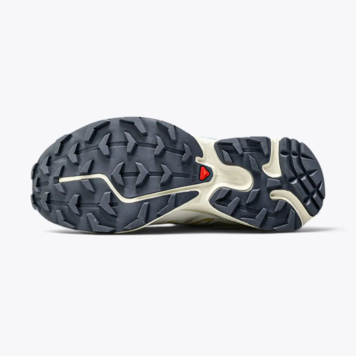 Salomon XT-6 – Vanilla Ice / Bleached Sand / Red Orange | ACS EnergyCell Quicklace sensiFIT Mud Contagrip Gorpcore Trail Sneaker