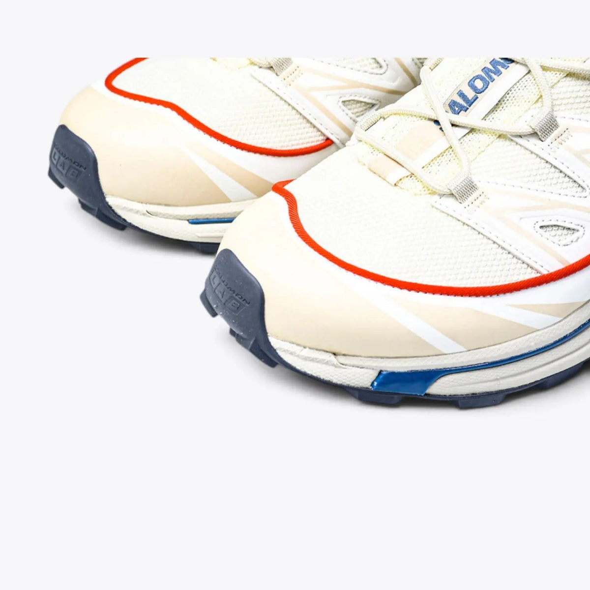 Salomon XT-6 – Vanilla Ice / Bleached Sand / Red Orange | ACS EnergyCell Quicklace sensiFIT Mud Contagrip Gorpcore Trail Sneaker