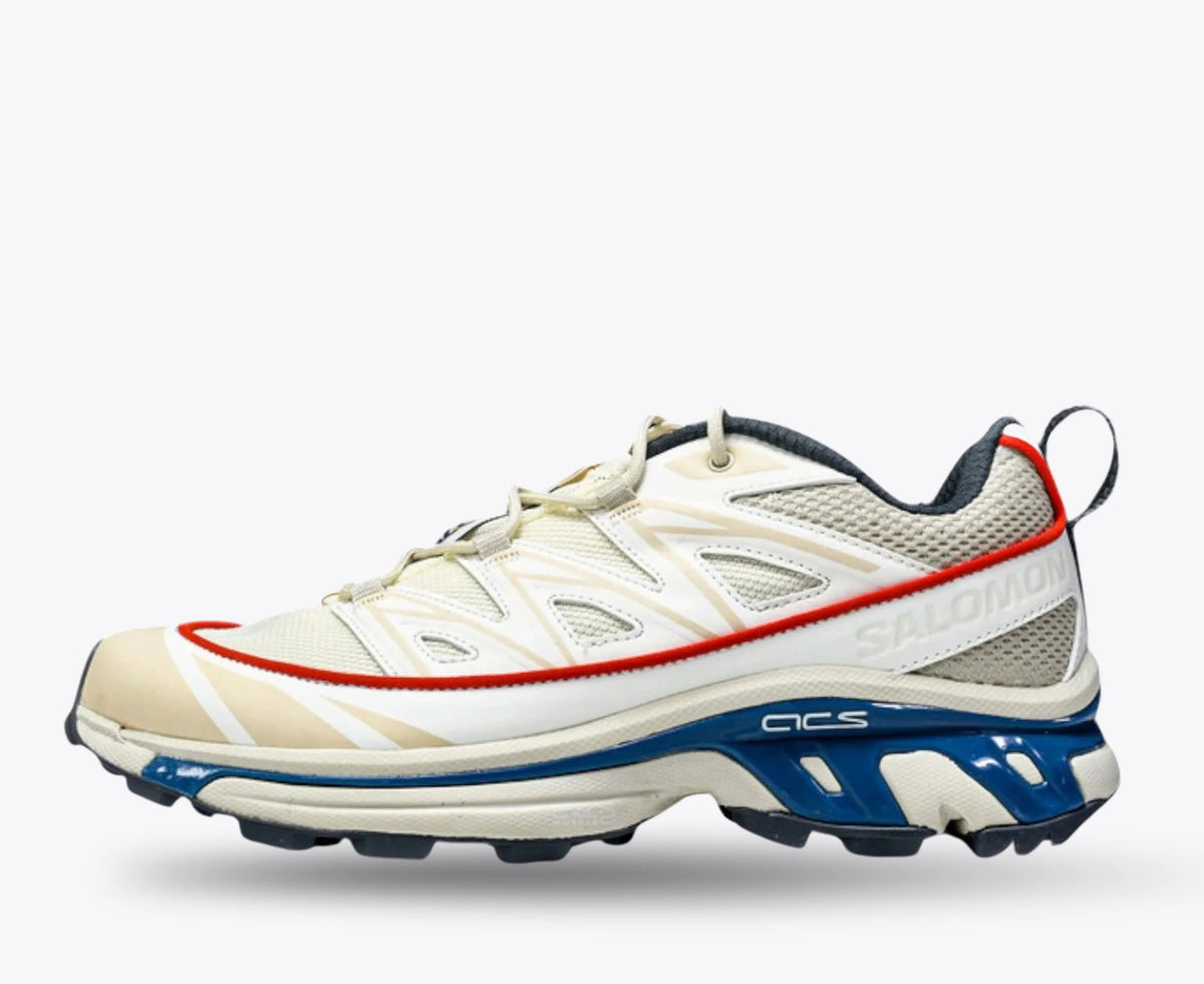 Salomon XT-6 – Vanilla Ice / Bleached Sand / Red Orange | ACS EnergyCell Quicklace sensiFIT Mud Contagrip Gorpcore Trail Sneaker