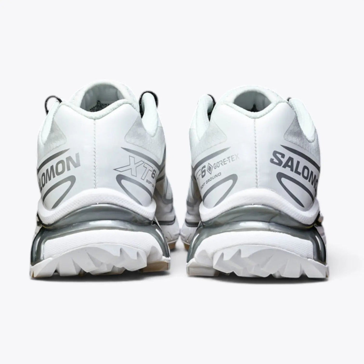 Salomon XT-6 – White / FTW Silver | EnergyCell + QuickLace Trail-to-Street Sneaker