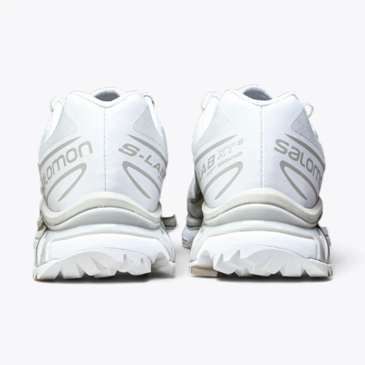Salomon XT-6 – White / Lunar Rock | ACS EnergyCell EndoFit Quicklace Mud Contagrip Gorpcore Trail Sneaker