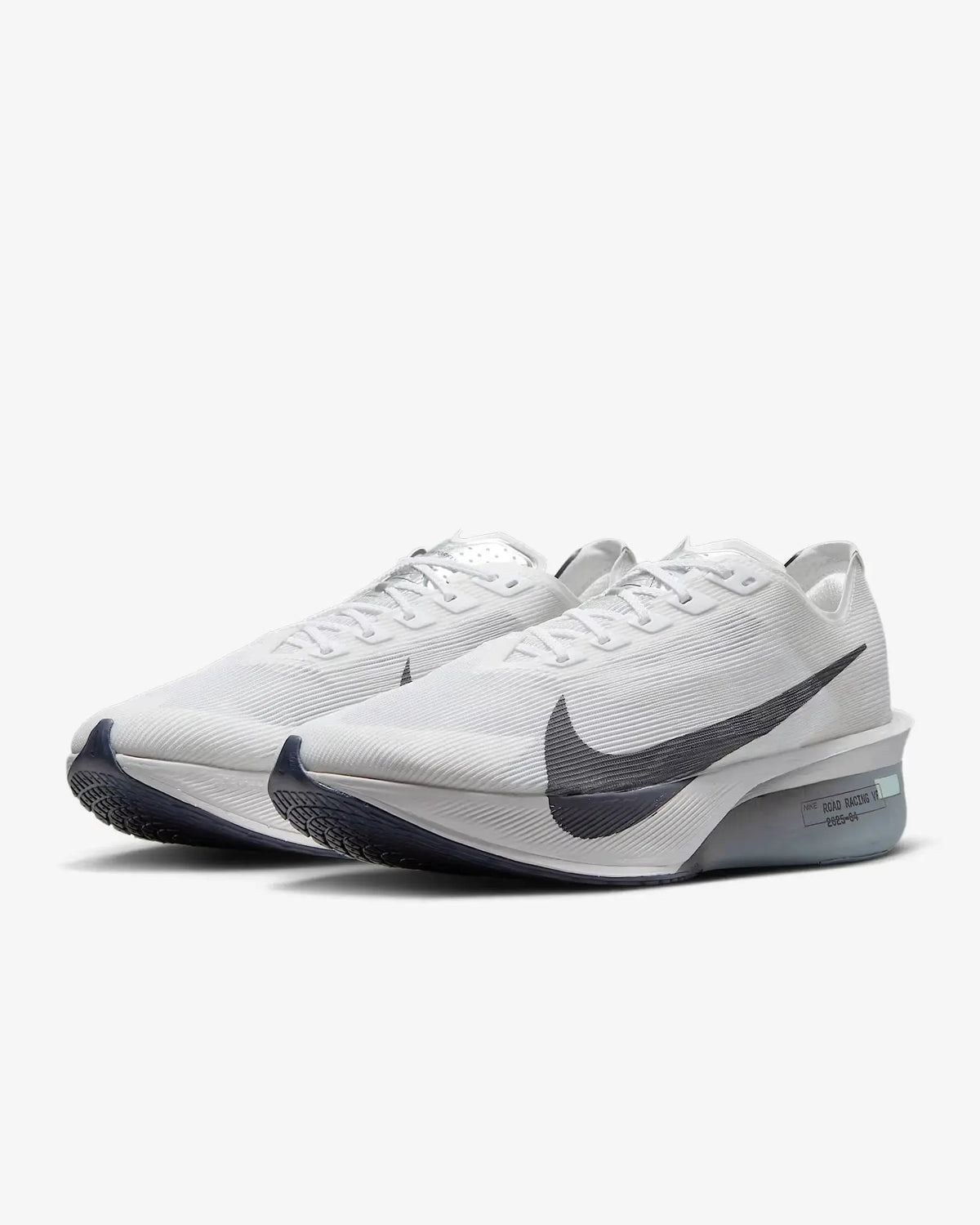 Nike ZoomX Vaporfly 4 – White / Obsidian Mist | Carbon Flyplate 8mm Drop ~195g Marathon Racing Super Shoe